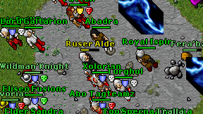Ruser Alde on screen