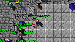 Dark Danger on screen