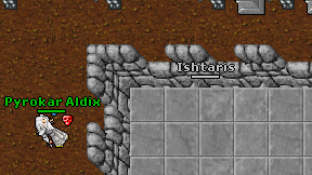 Ishtaris on screen