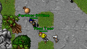 Parkker Offline on screen