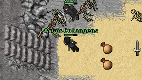 Arcus Cotangens on screen