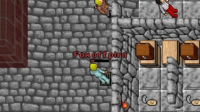 Fox off pira on screen