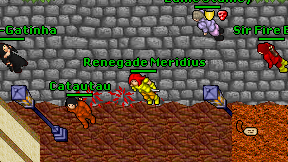 Renegade Meridius on screen
