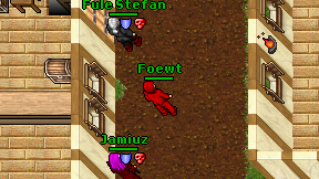 Foewt on screen