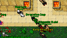 Draculae Imp on screen