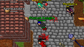 Platek Knight on screen