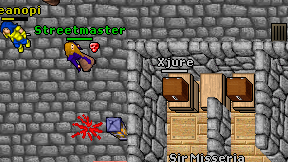 Xjure on screen