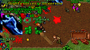Piranya on screen
