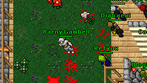 Barny Gambell on screen
