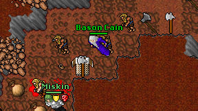 Bason Cain on screen