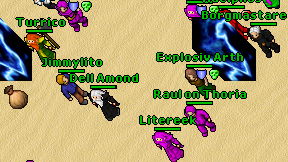 Explosiv Arth on screen
