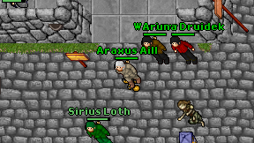 Araxus Aill on screen
