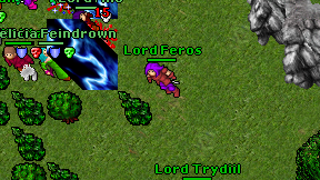 Lord Feros on screen