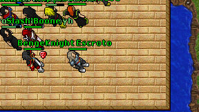 Knight Escroto on screen