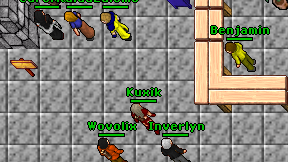 Kuxik on screen