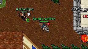Senis saltiz on screen