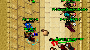 Ax'ston on screen
