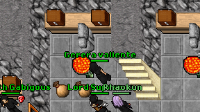 Gerera valiente on screen