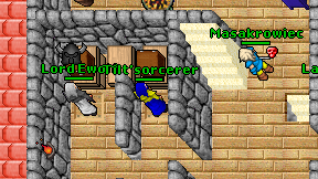 Tilt'sorcerer on screen