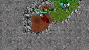 Hakkelusmies on screen