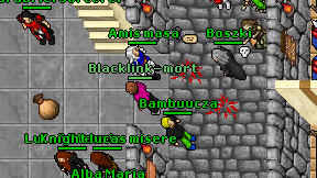 Blacklink-mort on screen