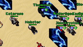 Nabzter on screen