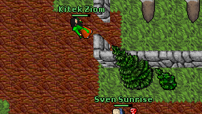 Kitek Ziom on screen