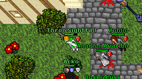 Thron Nightfall on screen