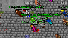 Magic clan Leader on screen