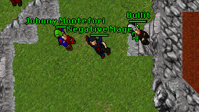 Negative Mage on screen