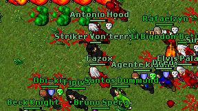 Fazox on screen