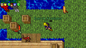 Darck Stolider on screen