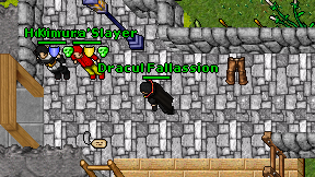 Dracul Fallassion on screen