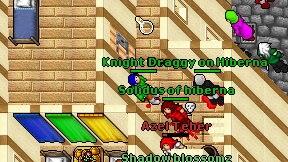 Knight Heron on screen