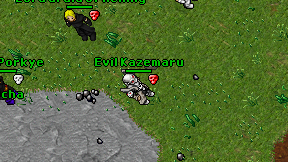 Evil Kazemaru on screen