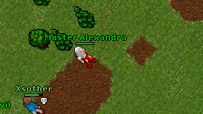 Master Alexandra on screen