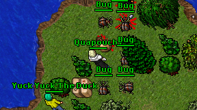 Quapouchy on screen