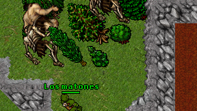Los matones on screen
