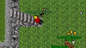 Rygar tyuano on screen