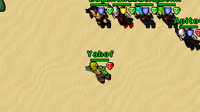 Yahof on screen