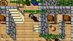 Soldier Shavy on screen
