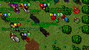 Lord Briarios on screen