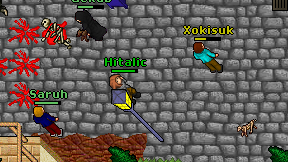 Hitalic on screen