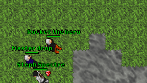 Rocket the hero on screen