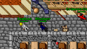 Bludger on screen