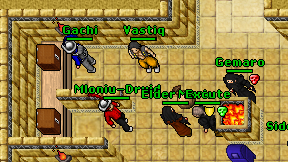 Mloniu-Druid on screen