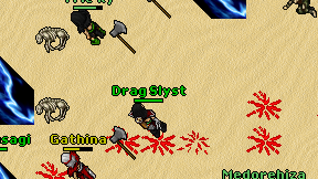 Drag Slyst on screen