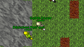 Galth Zazor on screen