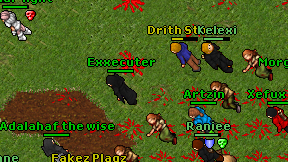 Exxecuter on screen