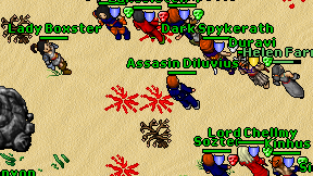 Assasin Diluvius on screen